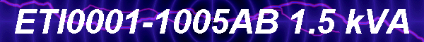 ETI0001-1005AB 1.5 kVA