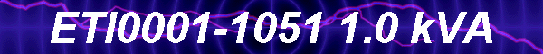 ETI0001-1051 1.0 kVA