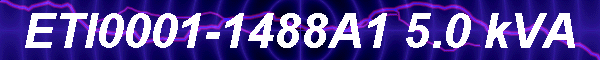 ETI0001-1488A1 5.0 kVA