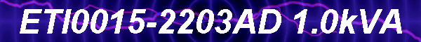 ETI0015-2203AD 1.0kVA