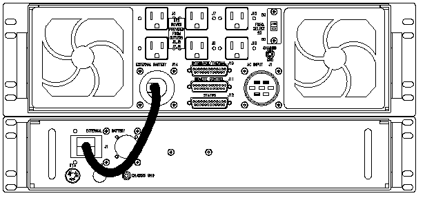 ETI0001-1037 Rugged Global UPS Standard Rear Panel Layout